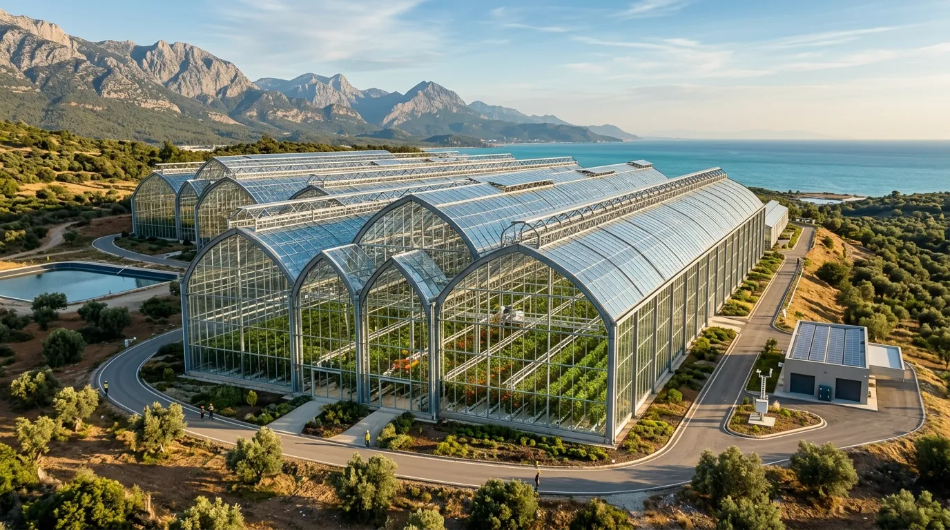 Mersin, Adana ve Antalya'da Anahtar Teslim Sera